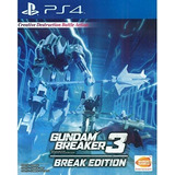 Video Juego Gundam Breaker 3 / Playstation 4