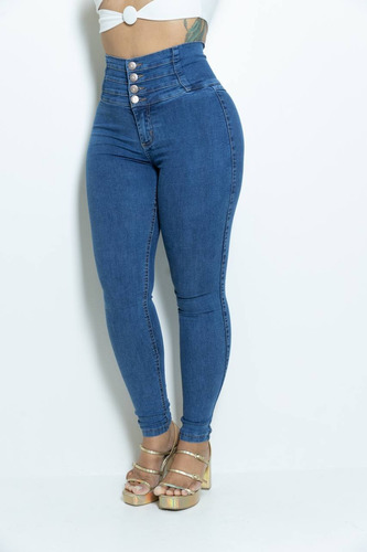 Calça Modeladora Estonteante Mamacita Jeans Original