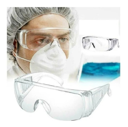 Paquete De 12 Piezas Goggle Lente De Seguridad 14252