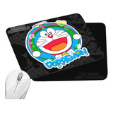 Pad Mouse Rectangular Doraemon Gato Cosmico Anime 5