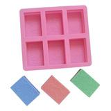 Molde Forma Silicone Sabonete 6 Desenhos Diferentes S02