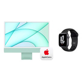 Nueva Apple iMac M1 + Applecare 3 Años Y Apple Watch Se Nike