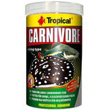 Ração Tropical Carnivore 600g Ideal Peixes Carnivoros Fundo