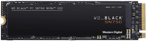 Wd_black Sn750 500gb Disco Ssd 3d Nand Nvme Pcie 3 3400mbs 