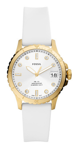 Relógio Fossil Feminino Dourado - Es5286/2kn