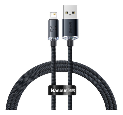 Cable Usb-a Lightning 1,2m Baseus Crystal Shine Para iPhone 