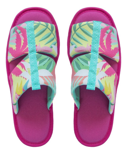 Pantuflas Floridondias Modelo Anana Verano Mujer