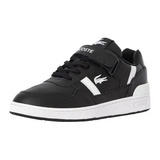 Tenis Lacoste T Clip Winter Velcro Negro Caballero B