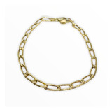 Pulsera Figaro N°0 Oro 18k. Garantia-envio