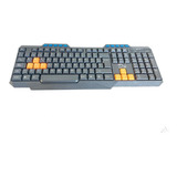 Kit Combo Teclado Mouse Inalambrico Wireless Multimedia