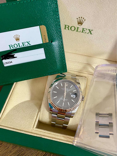 Relógio Rolex Date Just 2 41mm Completo