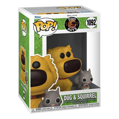 Funko Pop Pixar Up Dug Days And Squirrel Dug Y Ardilla 1092 | Envío gratis