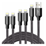 Cugunu Cargador Para iPhone, Paquete De 5 Cables Lightning U