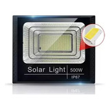 Luz Led Reflectora Solar Superpotente De 500 W For Exterior