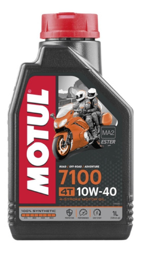 Aceite Motul 7100 4t 10w40 100% Sintetico Motostock