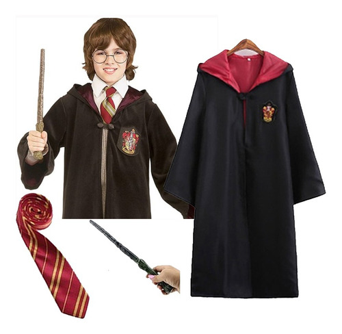 Disfraces De Capa De Harry Potter Hermione Para Niños, 3 Pie