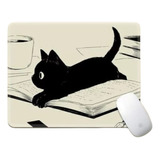 Mouse Pad Gatito Cute Cat Escritorio Antideslizante 26cm 