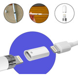 Adaptador Lightning Compativel Para Apple Pencil 1° Geração