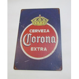 Poster Anuncio Cartel Cerveza Corona Extra Bar Decoracion