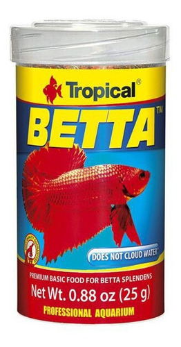 Alimento Tropical Para Peces Betta 100 Ml