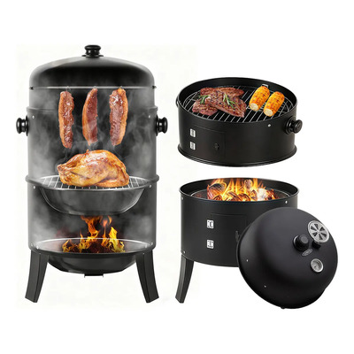 Asador Parrilla Carbón Grill Barril Ahumador Bbq Cocción | Envío gratis