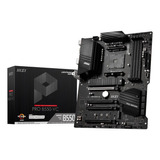 Board Gaming B550 Msi Pro Am4 Ryzen 5000 Gamer Atx Pcie 4.0 Color Negro