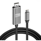 Cabo Usb C Adaptador Usb-c Para Hdmi 4k 60hz 1,8m Nfe