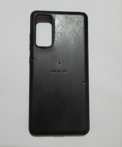 Funda Celular Samsung S20fe Silicona Negra Orig. V. Urquiza 