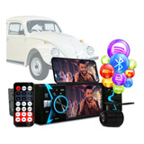 Radio Dvd Bluetooth Mp5 Usb 1din Espelhamento Vw Fusca