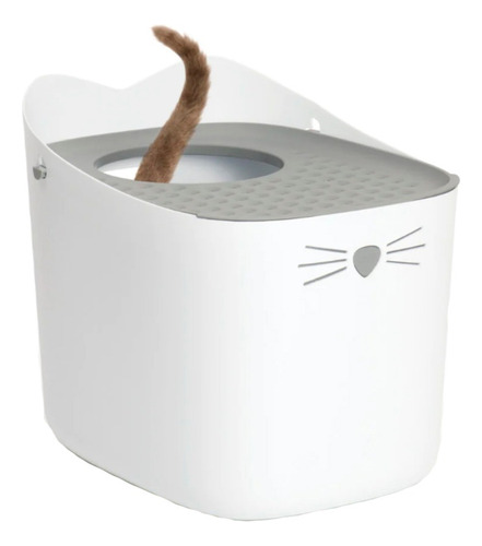 Litera Arenero Catit Pixi Baño Entrada Superior Para Gatos