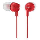 Audifonos Inalambricos Bluetooth Sony Wh910 Red Con Estuche Color Rojo