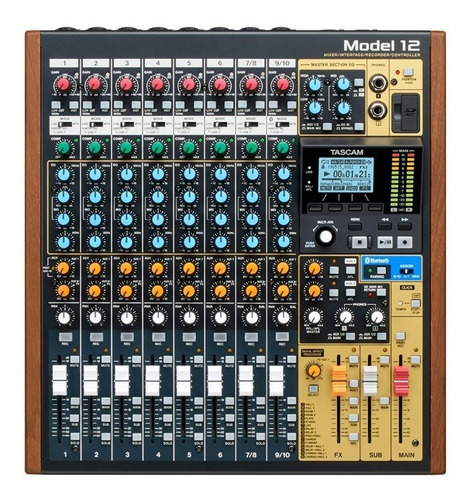 Mesa De Som Tascam Model 12