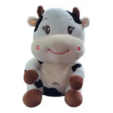 Peluche De Animal Vaca Suave, Bonito, Kawaii