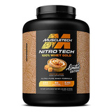 Whey Protein Nitro Tech 100% Gold Muscletech 2,33kg Sabor Doce De Leite