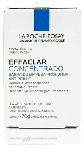 Jabon Facial Limpiador Anti Acne La Roche Posay X 70 Ml
