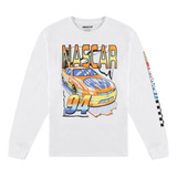 Nascar Vintage Daytona 500 Shirt Racing - Playera De Manga 