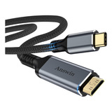 Answin Cable Usb C A Mini Hdmi De 3 Pies (no Hdmi), 4k 30 Hz
