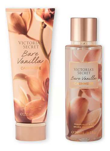 Victoria's Secret Set Mist Y Crema Bare Vanilla Cashmere 