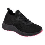 Sneaker Casual W66021pr Textil Suela Goma Confort Flats