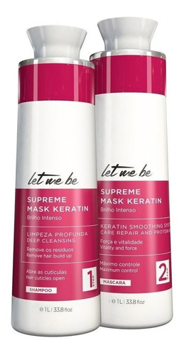 Escova Progressiva Supreme Liss 1 Litro - Let Me Be