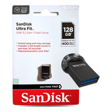 Mini Pen Drive Sandisk Ultra Fit 128gb Usb 3.2 Original