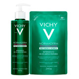 Kit Vichy Normaderm - Ge Phytosolution E Gel Refil 240g