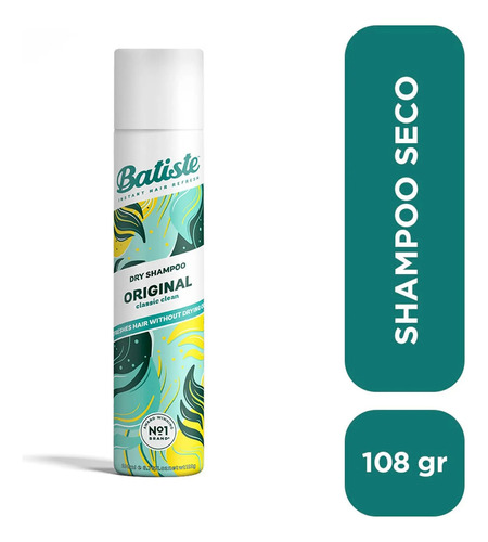 Batiste Dry Shampoo Aerosol Original 108 Grs