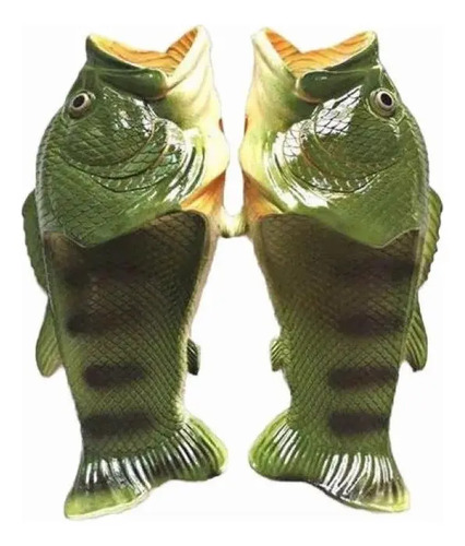 Zapatillas De Moda Pescado Divertido Chanclas