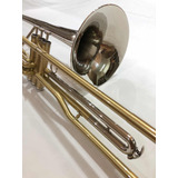 Trombone Longo Sib De Pistos - Escovado E Niquelado
