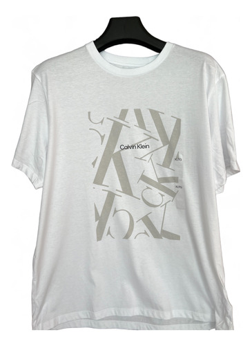 Calvin Klein Playera Hombre Algodon Casual