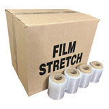 Film Stretch Virgen 10cm Transparente Embalaje X Caja 16u