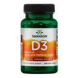 Vitamina D3 5000ui 250 Softgel Made Usa Envio Gratis