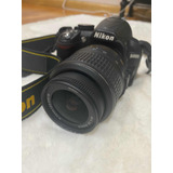 Camara Nikon D 3100 Con Lente 18-55 Mm Dx