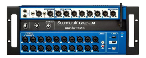 Mesa De Som Digital 24 Canais Ui-24r Soundcraft